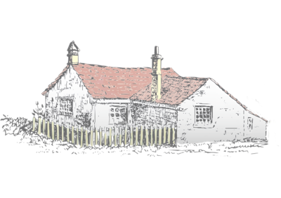 Herr Meiers Haus im Wald.